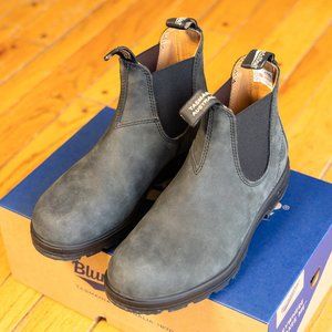 Womens Blundstone 587 Chelsea Boot Rustic Black